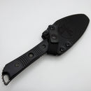 Microtech Knives & Borka Blades Always Survive Two Tone DLC w/ DLC Hardware & Black G-10 1115-1DLCTMS1