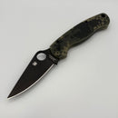 Pre-Owned Spyderco Knives Paramilitary 2 PM2 C81GPCMOBK2 Camo Black