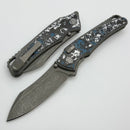 Hawk Designs Talon w/ Frost Carbon Overlay w/ Tumbled Handles & Tumbled M390