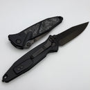Microtech Socom Elite M/A DLC Spike Grind w/ Glow Fat Carbon Inlays Signature Series NCB Exclusive 160-1DLCTCFGLISS