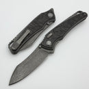 Hawk Designs Talon w/ Black Ops Marble Carbon Overlay w/ Tumbled Handles & Tumbled M390