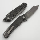 Hawk Designs Talon w/ Black Ops Marble Carbon Overlay w/ Tumbled Handles & Tumbled M390