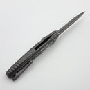 Hawk Designs Talon w/ Toxic Storm Carbon Overlay w/ Tumbled Handles & Tumbled M390
