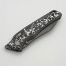 Hawk Designs Talon w/ Toxic Storm Carbon Overlay w/ Tumbled Handles & Tumbled M390