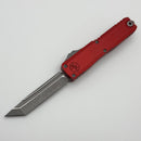 Microtech UTX-70 Gen IV w/ Red Handle & Apocalyptic T/E M390MK 11494-10APRD