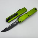 Microtech Ultratech Gen IV S/E Tactical w/ Neon Green Handle 11214-1NG