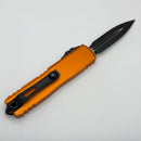 Microtech UTX-85 Gen IV w/ Orange Handle & Black D/E M390MK 12324-1OR
