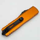 Microtech UTX-85 Gen IV w/ Orange Handle & Black D/E M390MK 12324-1OR