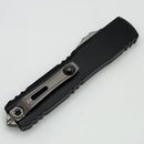 Microtech Ultratech Gen IV S/E Stonewash Standard w/ Black Handle 11214-10