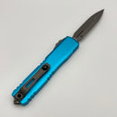 Grenade Blem Microtech Ultratech Gen IV D/E Apocalyptic Standard w/ Turquoise Handle 11224-10APTQ