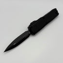 Grenade Blem Microtech UTX-85 Gen IV w/ Black Handle & Black D/E M390MK 12324-1T