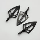 Marfione Custom Knives Vintage Vero Beach Era Tomahawk Broadhead 3 piece Set w/ DLC Diamondwash Finished D2
