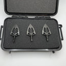 Marfione Custom Knives Vintage Vero Beach Era Tomahawk Broadhead 3 piece Set w/ DLC Diamondwash Finished D2
