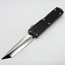 Blemish Marfione Custom Executive Scarab 2 Gen 3 Mirror Polish Chisel Tanto w/ Hefted Black Aluminum Handle & DLC Hardware