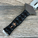 Marfione Custom Knives Vipera Short w/ D/E Mirror Blade & Ray Skin Wrapped Handle