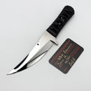 Borka Blades & Marfione Custom SB Assassin Mirror Fixed Blade w/ Tsuka Wrapped Handle