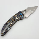 Borka Marfione Custom Stitch Ti2 Design Mech Operator w/ Wu-Fang Ground Mirror Polish