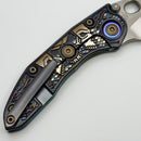 Borka Marfione Custom Stitch Ti2 Design Mech Operator w/ Wu-Fang Ground Mirror Polish