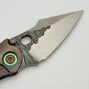 Borka Custom Stitch w/ Cosmic Blood Wash Handles & Rocked M390 Blade