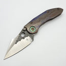 Borka Custom Stitch w/ Cosmic Blood Wash Handles & Rocked M390 Blade