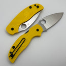 Spyderco Sage 5 Lightweight Yellow FRN Scales w/ MagnaCut C123PYL