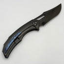 Poikilo Blade Armadillo M DLC Titanium Handles w/ Mirror Stonewash DLC M398