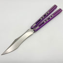 Poikilo Blade PM 3 Hydra Balisong Pearlescent w/ Titanium Handles & M390