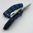 Heretic Knives Medusa Blue/Black G-10 Handles w/ Stonewash Tanto MagnaCut H011-2A-G10/BLU