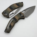 Heretic Knives Medusa Camo G-10 Handles w/ Battleworn Tanto MagnaCut H011-5A-G10/CAMO
