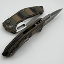Heretic Knives Medusa Camo G-10 Handles w/ Battleworn Tanto MagnaCut H011-5A-G10/CAMO
