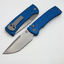 Chaves Pro-Tech Redencion 229 Auto w/ Blue Handle & Tanto S35VN