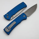 Chaves Pro-Tech Redencion 229 Auto w/ Blue Handle & Tanto S35VN