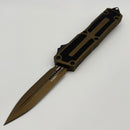 Pre-Owned Microtech Scarab 2 Gen 3 D/E Cerakote Burnt Bronze 1280-1UB-C19Z4