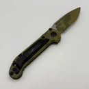 Pre-Owned Microtech Knives LUDT Gen III Bazooka Camo Serrated Drop Point 1135-2BOCS-Z4