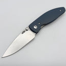 TRM Atom Cerakote Blue Titanium 3D Lizard Skin Handles & 20CV