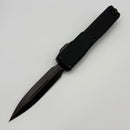 Pre-Owned Microtech Ultratech ZBP D/E DLC Shadow Signature Series 1122-1DLCTSH