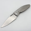 TRM Atom Titanium 3D Lizard Skin Handles & 20CV