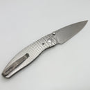 TRM Atom Titanium 3D Lizard Skin Handles & 20CV