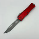 Pre-Owned Microtech Knives Mini Hera Apocalyptic Recurve M390MK w/ Red Handle 1705M-10APRD