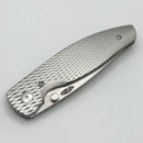 TRM Atom Titanium 3D Lizard Skin Handles & 20CV