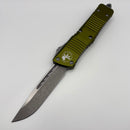 Pre-Owned Microtech Combat Troodon Single Edge Apocalyptic Standard & OD Green 143-10APOD