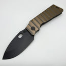 Medford TFF-1 Fat Daddy Bead Blast/Bronze Armadillo Handles w/ DLC MagnaCut