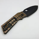 Medford TFF-1 Fat Daddy Bead Blast/Bronze Armadillo Handles w/ DLC MagnaCut