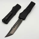 Microtech Knives Combat Troodon Gen III DLC Shadow Hellhound w/ Black Handle Signature Series 1219-1DLCTSH