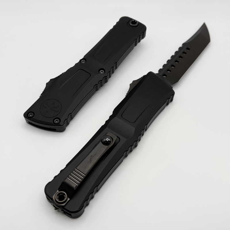 Microtech Knives Combat Troodon Gen III DLC Shadow Hellhound w/ Black Handle Signature Series 1219-1DLCTSH