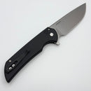 Pro-Tech Mordax Black Handles w/ Casted White Brass USA 250 Years 1776-2026 & Stonewash MagnaCut
