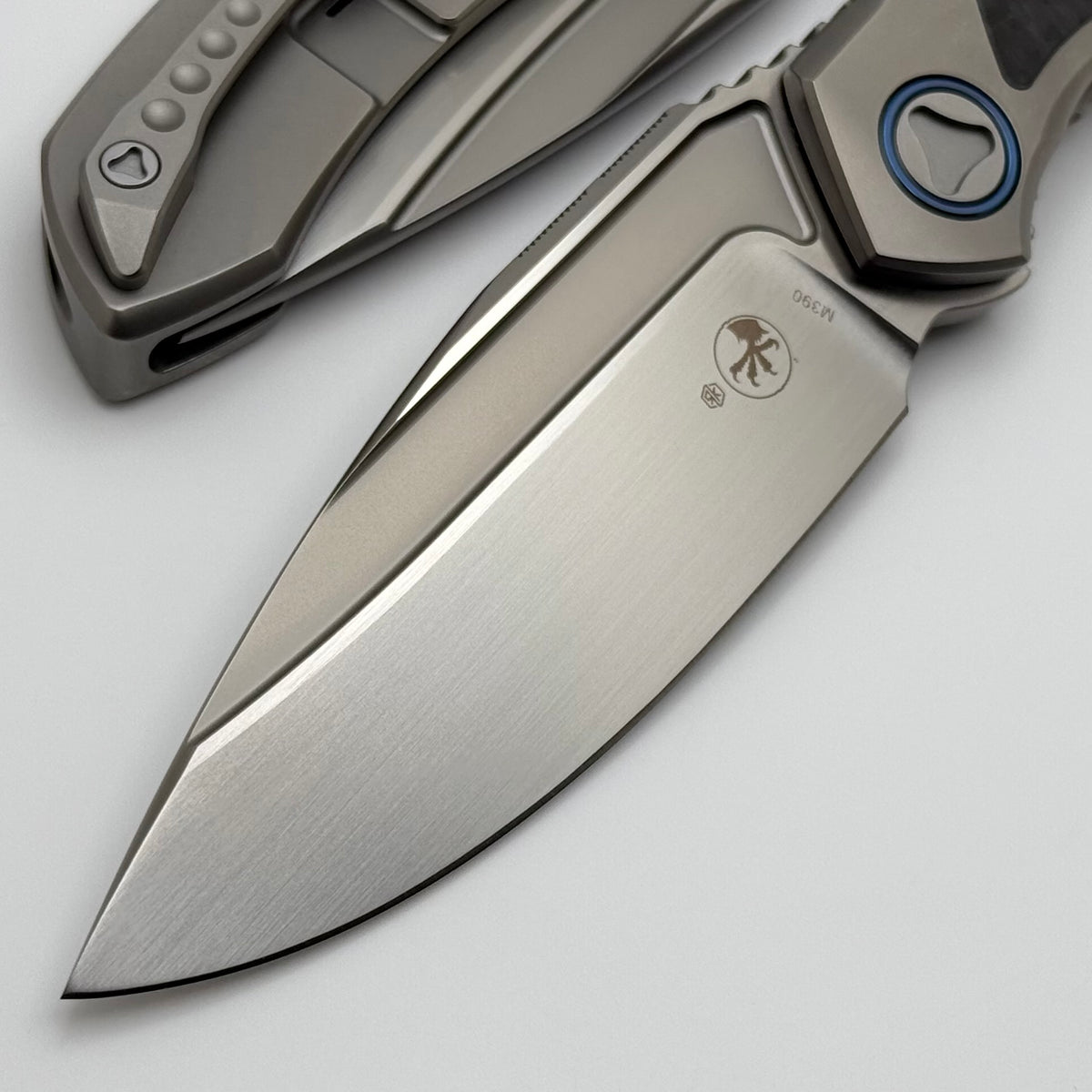 Microtech ANAX Titanium Integral Hand Rubbed Satin M390 w