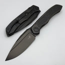 Microtech ANAX Titanium DLC & Carbon Fiber Inlay 190C-1DLCTCFITI