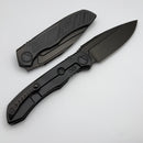 Microtech ANAX Titanium DLC & Carbon Fiber Inlay 190C-1DLCTCFITI