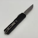 Factory Blem Microtech UTX-85 Gen IV w/ Black Handle & Apocalyptic S/E Partial Serrated M390MK 12314-11 AP